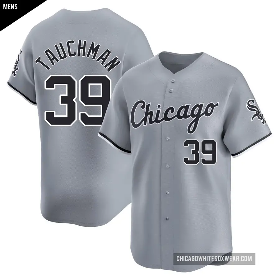 Men's Chicago White Sox ＃39 Mike Tauchman Limited Gray Road Jersey