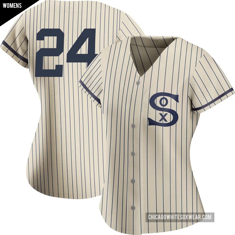 Women's Chicago White Sox ＃24 Joe Crede Authentic Cream 2021 Field of Dreams Jersey