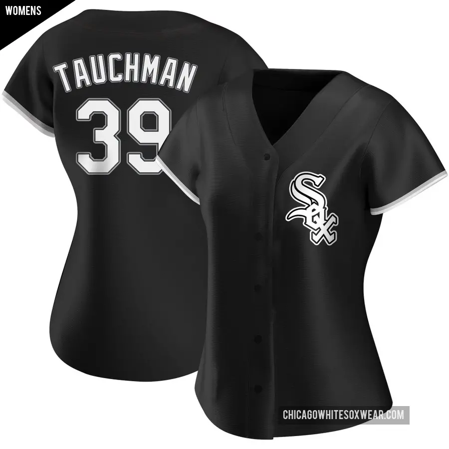 Women's Chicago White Sox ＃39 Mike Tauchman Authentic Black Alternate Jersey